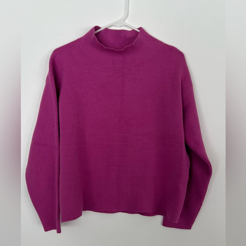 The Carys Mock-Neck Sweater by Maeve